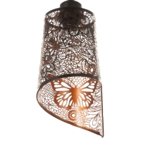 Светильник "Манчестер" (Бабочки) 1х40Вт Е27 черный 12,5х12,5х24+100см Светильник "Манчестер" (Бабочки) 1х40Вт Е27 черный 12,5х12,5х24+100см