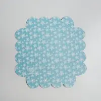 Коробка для кондитерских изделий с пластиковой крышкой &laquo;Зимнего счастья&raquo;, 13 х 13 х 3 см