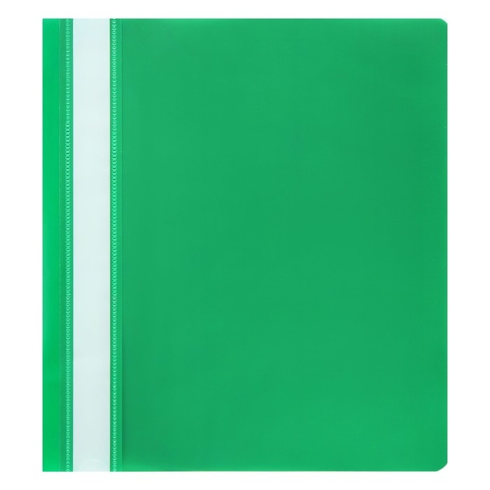 Набор папок-скоросшивателей А5, 5 штук, Calligrata, 180 мкм, с прозрачным верхом, МИКС