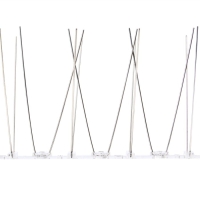 Отпугиватель для птиц, 25 &times; 10 см, шипы противоприсадные 20 шт., 2 ряда, Greengo