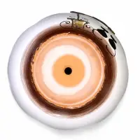 Горшок цветочный поддоном  8 л,  керамика, Вечер (М)