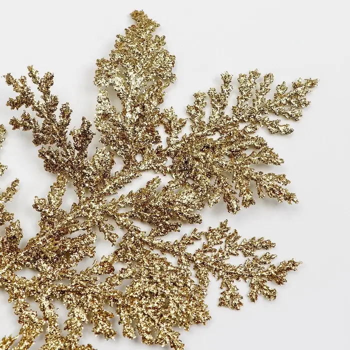 Ветка декоративная новогодняя &laquo;Изумление&raquo;, в золотом цвете, 0,3 &times; 12 &times; 28 см