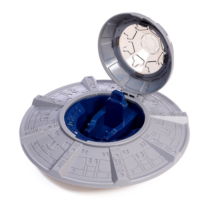 Игровой набор &laquo;Летающая тарелка&raquo;, фигурки 2 шт., свет, звук