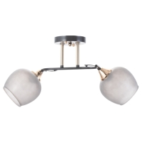 Люстра "Акапулько" 2х60Вт Е27 Коричневый, золото 48х28х24см Люстра "Акапулько" 2х60Вт Е27 Коричневый, золото 48х28х24см