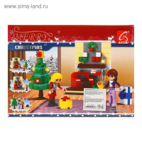 Конструктор новый год &laquo;Гостиная&raquo;, 158 деталей