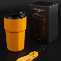 Термостакан Freshbrew, оранжевый