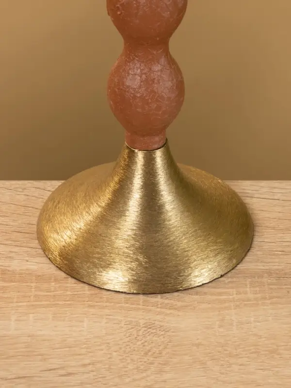 Подсвечник на 1 свечу "Бисквит" 10,5х10,5х34,5 см