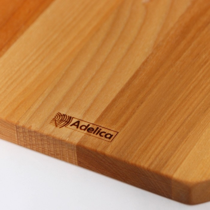 Набор разделочных досок на подставке Adelica, 3 шт: 30&times;24, 22,5&times;18, 19&times;15 см, пропитаны минеральным маслом, берёза