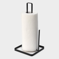 Держатель для бумажных полотенец Доляна «Лофт», 14×14×29 см, цвет чёрный Держатель для бумажных полотенец Доляна «Лофт», 14×14×29 см, цвет чёрный
