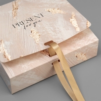 Коробка подарочная складная, упаковка, &laquo;Present&raquo;, 20 х 18 х 5 см
