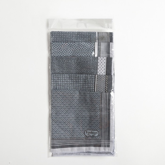 Платки носовые мужские Этель "Анджело" 30*30 см,(набор 12 шт,), рис. МИКС, 100% хлопок