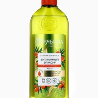 Шампунь для волос, витаминный эликсир, аромат облепихи, 400 мл, Рябина