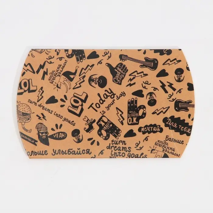 Коробка подарочная складная фигурная, упаковка, &laquo;Брутальность&raquo;, 11 х 8 х 2 см
