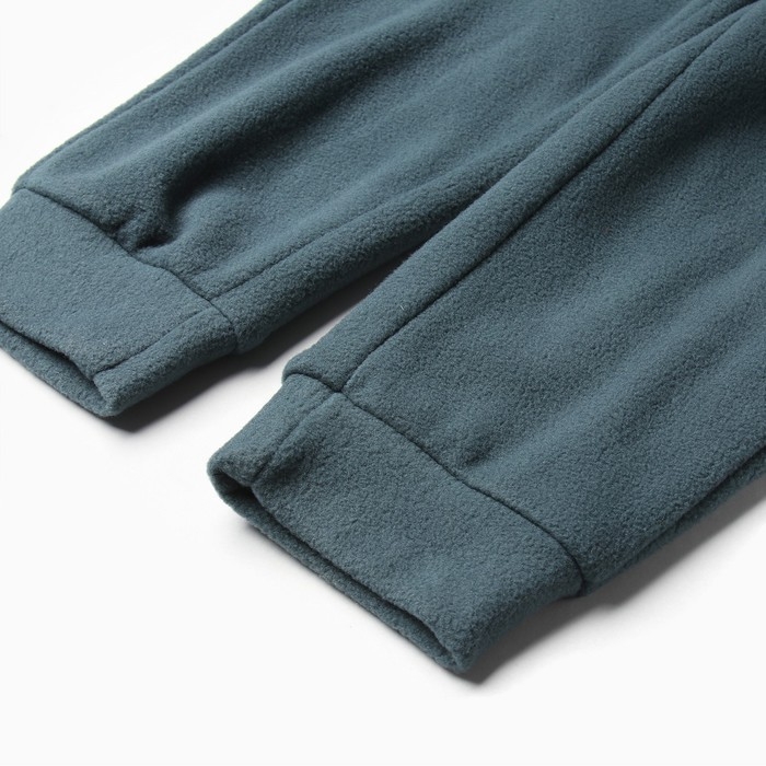 Комбинезон флисовый детский MINAKU цвет тёмно-серый, рост 116