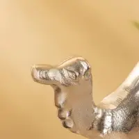 Подсвечник "Верблюд" алюминий 16х5х26 см