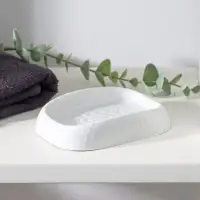 Мыльница Tule, 12,5&times;9,1&times;2,6 см, светло-серая