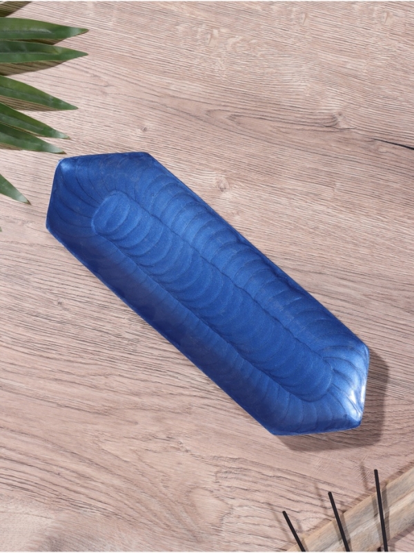 Менажница "Аква" (набор 3 шт) 9х9х5 см, на подносе, алюминий