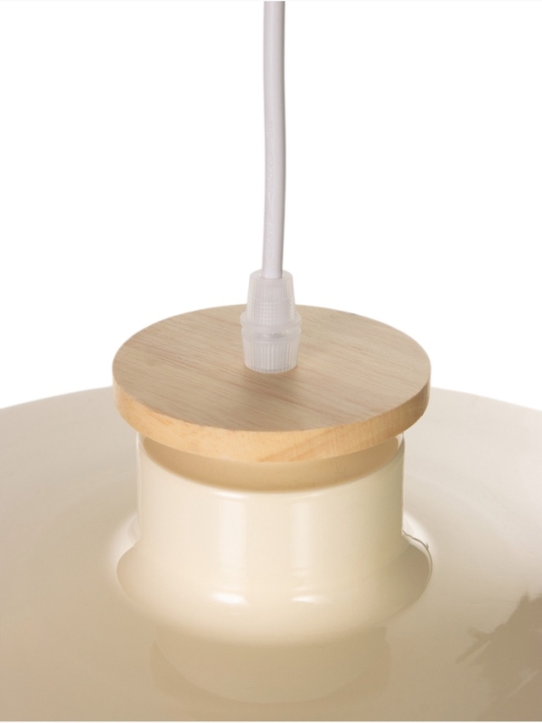 Светильник Timothy 1х40Вт Е27 пр-1м кремовый 32,5х32,5х12см