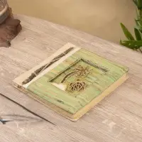 Фотоальбом "Остров с черепашкой" 10 листов, 19х19х2 см, цв. бирюзовый