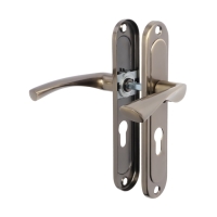 Ручки на планке LOCKLAND 001, м/о 55 мм, цвет бронза