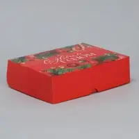 Коробка складная &laquo;Новогоднее настроение&raquo;, 20 х 17 х 6 см