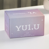 Кружка керамическая с силиконовой крышкой &laquo;Мяу&raquo;, 350 мл, цвет белый и чёрный