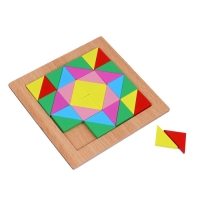 Головоломка &laquo;Строй фигуры и узоры&raquo;, треугольники