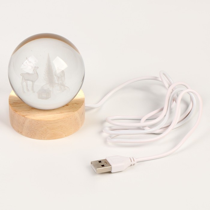 Светильник новогодний «Новый год! Сказочный лес» Светильник новогодний «Новый год! Сказочный лес»