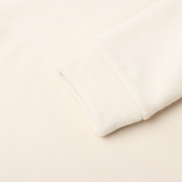 Костюм флисовый (худи и брюки) детский MINAKU: Fleece Soft, цвет бежевый, рост 116 см