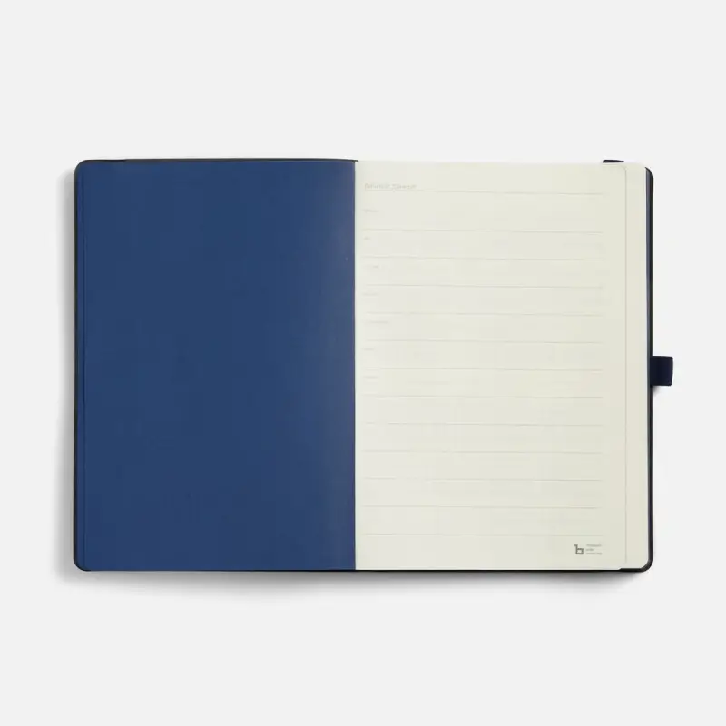 Ежедневник Peel Flex, недатированный, синий