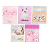 Тетрадь 48 листов в линию &laquo;Девочки&raquo;, обложка мелованный картон, блок офсет, МИКС