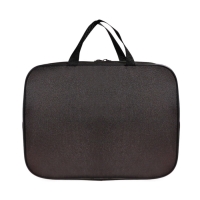 Папка с ручками текстильная А4, 350&times;270&times;80 мм, Stavia &laquo;Оранжевая машина&raquo;