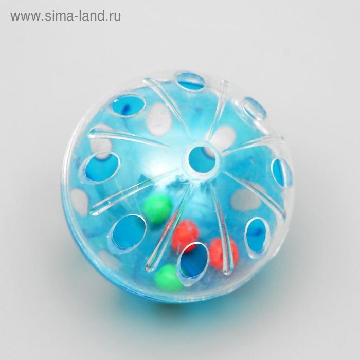 Набор игрушек для кошек: мышь 6 см и 2 шарика, микс цветов Набор игрушек для кошек: мышь 6 см и 2 шарика, микс цветов