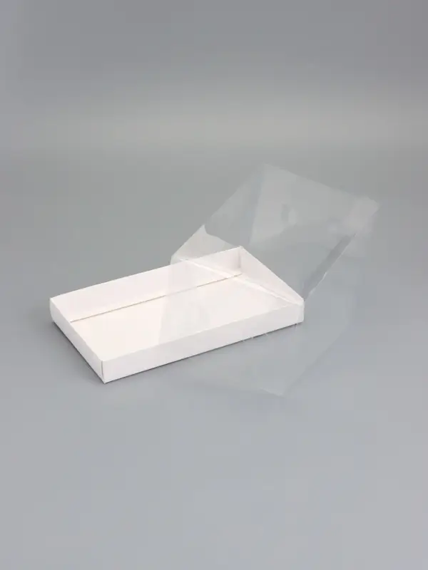 Кондитерская упаковка под рулет, белая, 25 x 15 x 12 см