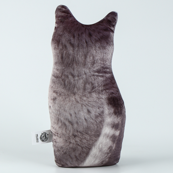 Игрушка-антистресс «Серый кот», 19х28 см Игрушка-антистресс «Серый кот», 19х28 см