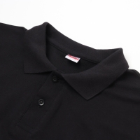 Футболка мужская поло, цвет чёрный, размер 50