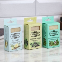 Натуральное мыло "Эвкалипт, Можжевельник, Шалфей" набор 3 шт по 100 г Добропаровъ Натуральное мыло "Эвкалипт, Можжевельник, Шалфей" набор 3 шт по 100 г Добропаровъ