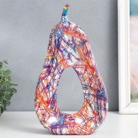 Сувенир полистоун "Груша. Цветные карандаши" 6х20х33,5 см