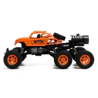 Джип &laquo;Горный гонщик&raquo;, радиоуправление, дым, 6 колёс, с аккумулятором