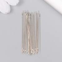 Иглы для бисера металл в пластиковой коробке набор 25 шт Ø 0,6 мм Иглы для бисера металл в пластиковой коробке набор 25 шт Ø 0,6 мм