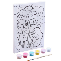 Картина по номерам для детей "Пинки Пай" 21х15 см, My Little Pony