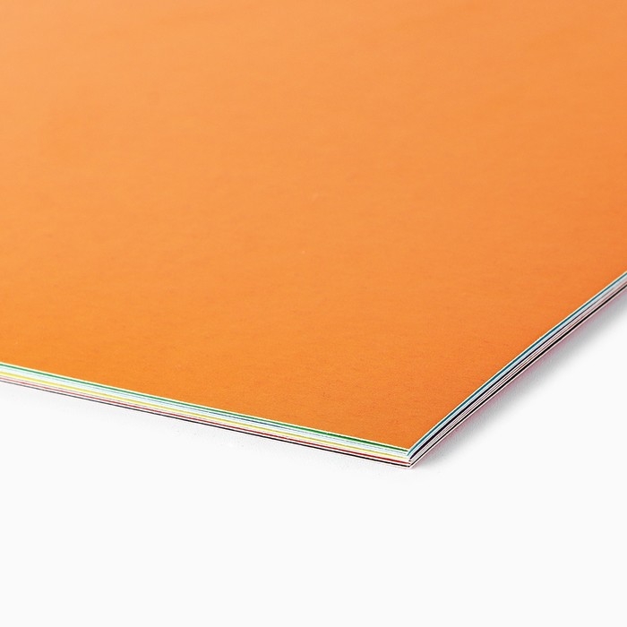 Картон цветной двусторонний А4 мелованный в папке 10 листов 20 цветов 230г &laquo;1 сентября: БукиБяки&raquo;