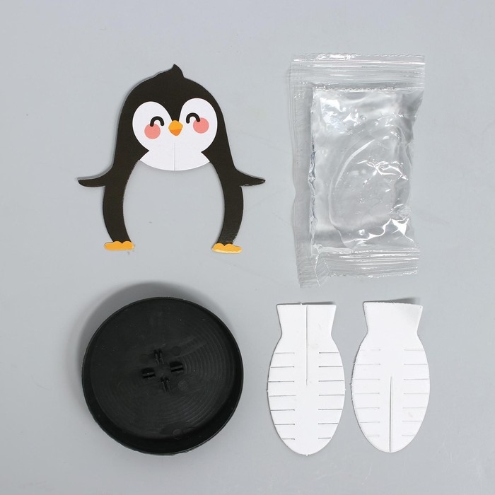 Набор для выращивания кристалла «Опыты. Веселые кристаллы», пингвин Набор для выращивания кристалла «Опыты. Веселые кристаллы», пингвин