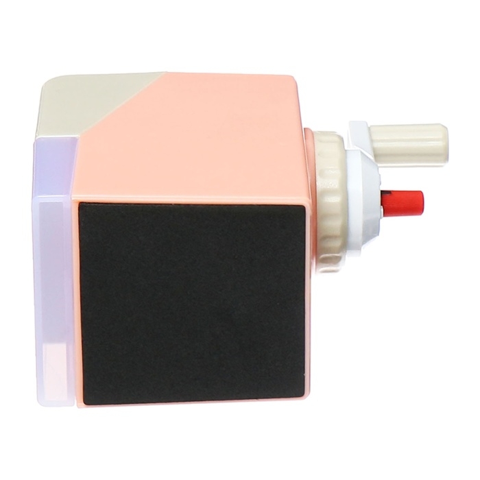 Точилка механическая с контейнером Классика Розовый