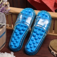 Пластиковые пузырьковые массажные тапочки XL 42-43 Пластиковые пузырьковые массажные тапочки XL 42-43