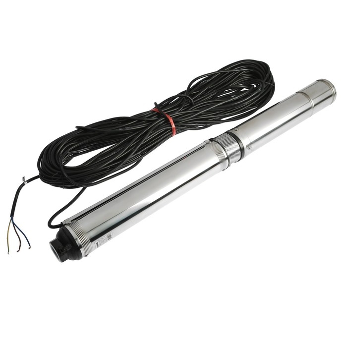 Насос скважинный JEMIX СН 3,5-2-60, центробежный, 750 Вт, напор 80 м, 75 л/мин, кабель 50 м Насос скважинный JEMIX СН 3,5-2-60, центробежный, 750 Вт, напор 80 м, 75 л/мин, кабель 50 м