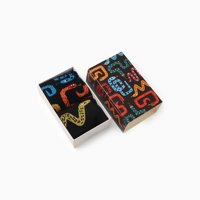 Набор мужских носков KAFTAN Набор мужских носков KAFTAN "Змей" р. 41-44 (27-29 см), 2 пары