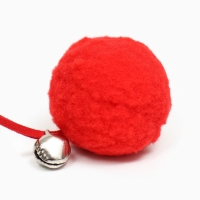 Игрушка-дразнилка для кошек "Пряник в колпаке", с бубенчиком Игрушка-дразнилка для кошек "Пряник в колпаке", с бубенчиком