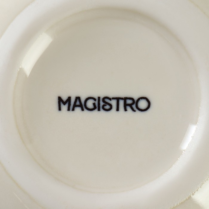 Соусник фарфоровый Magistro Ocean, 90 мл, цвет голубой