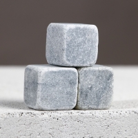 Подарочный набор косметики &laquo;На удачу!&raquo;, гель для душа во флаконе виски 100 мл и камни для виски 3 шт, Новый Год